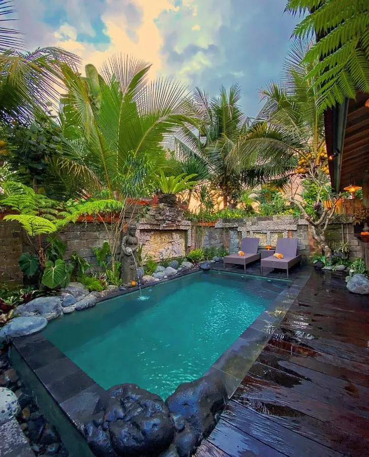 Honeymoon Green Villa Ubud Indonésie